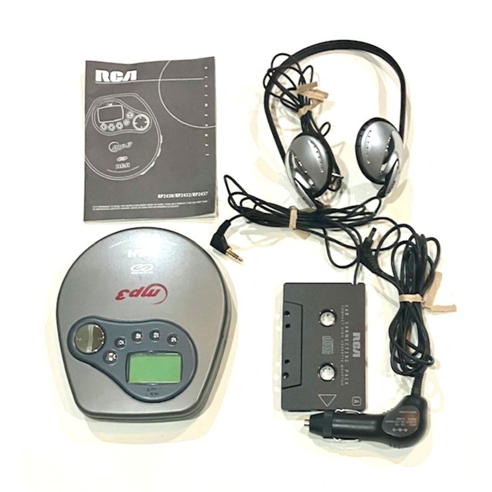 RCA MP3 / CD-R / CD-RW / CD Player Portable Walkman Model RP2450    "AS IS"